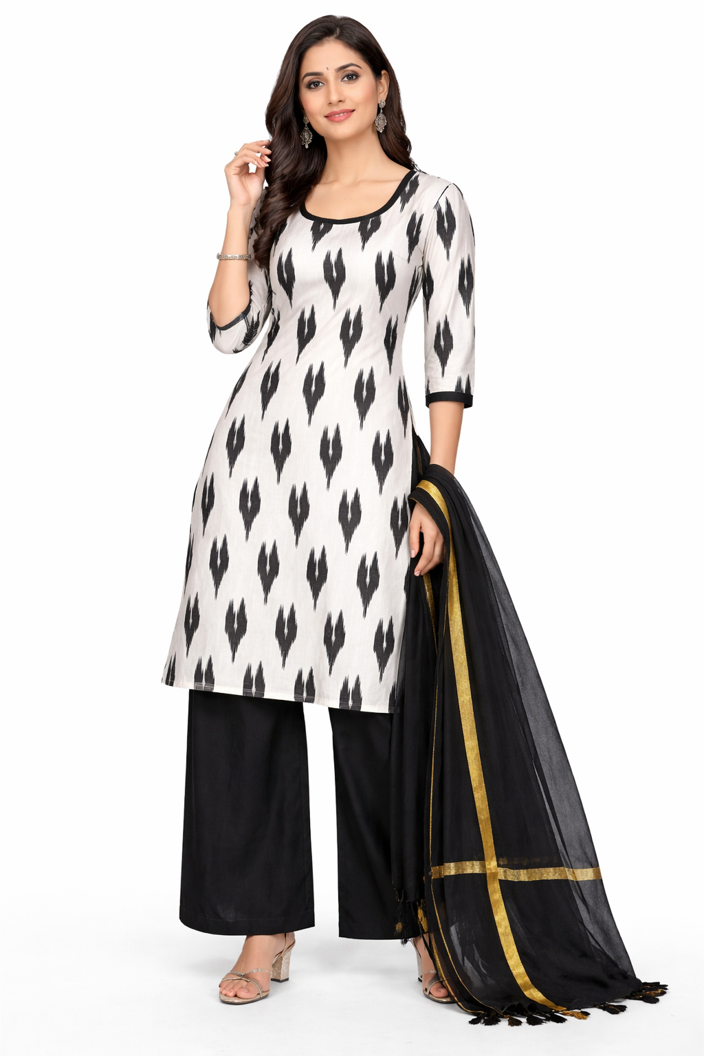 Chettinadu Cotton 3-Piece set