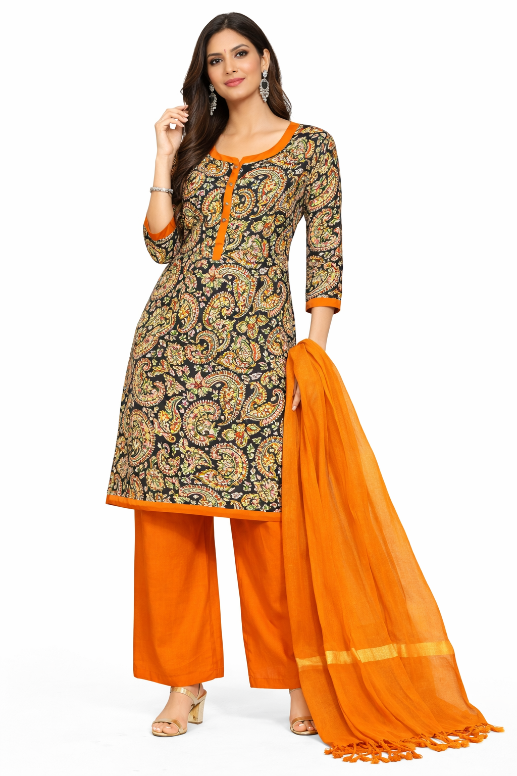 Chettinadu Cotton 3-Piece Set