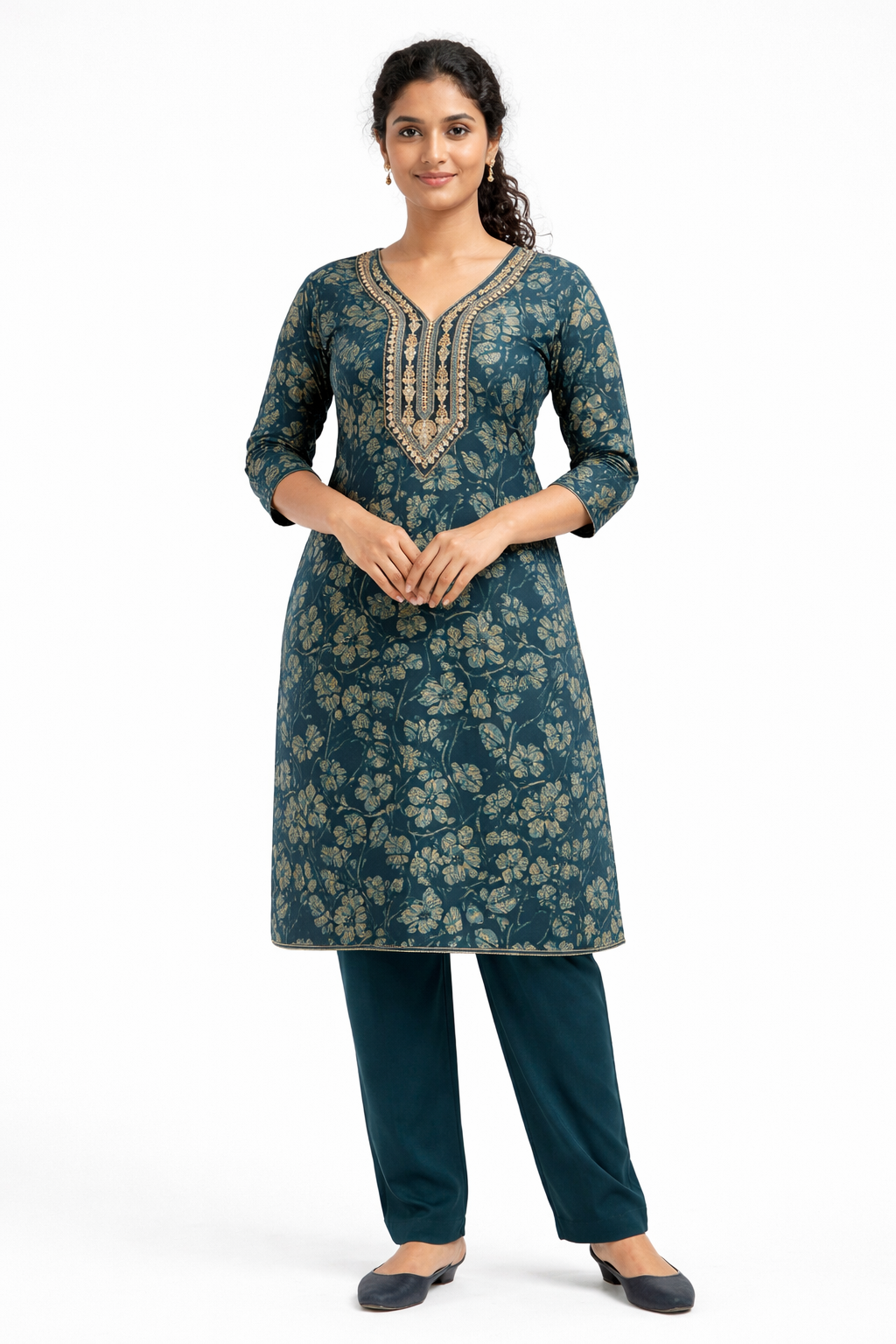 Chanderi Silk Co-ord Set