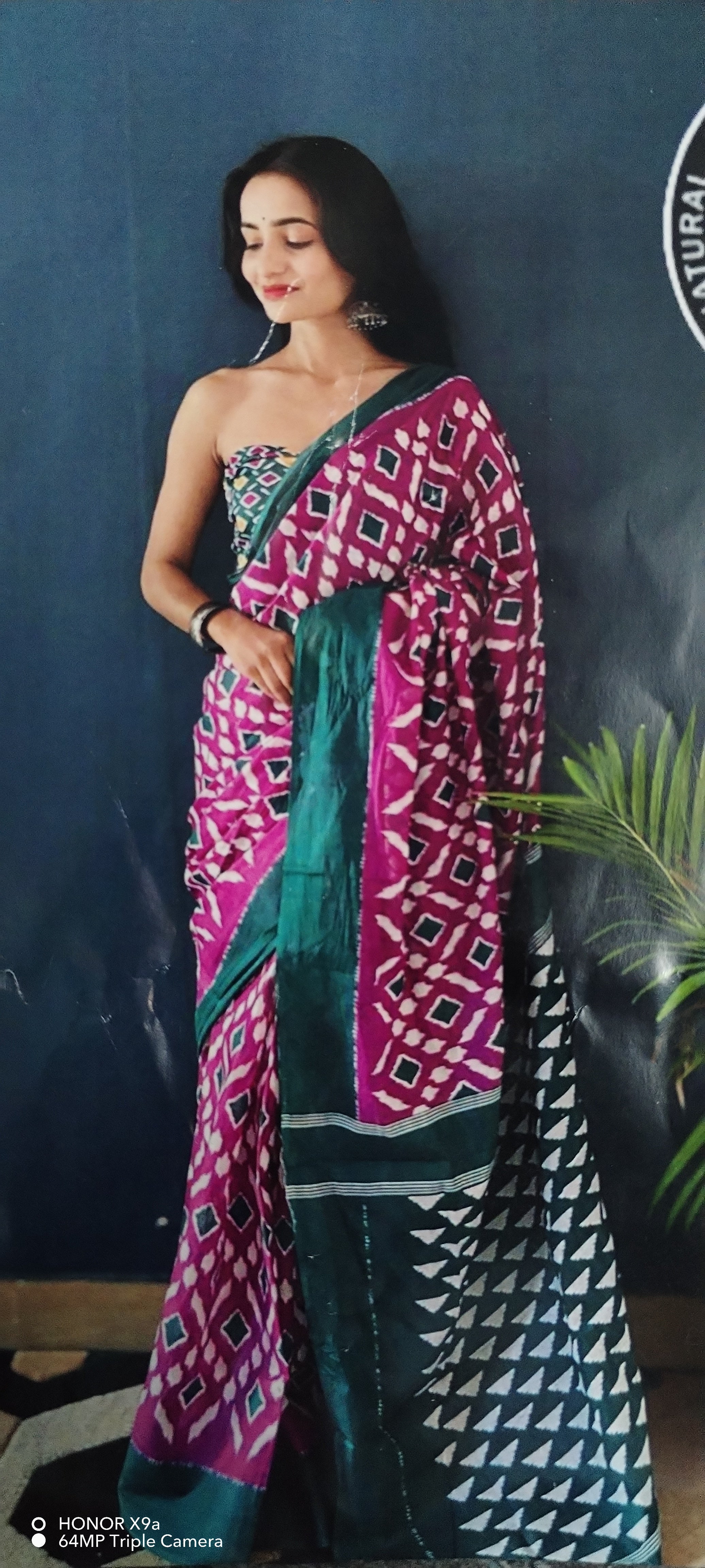 Mulmul cotton saree (120 count)