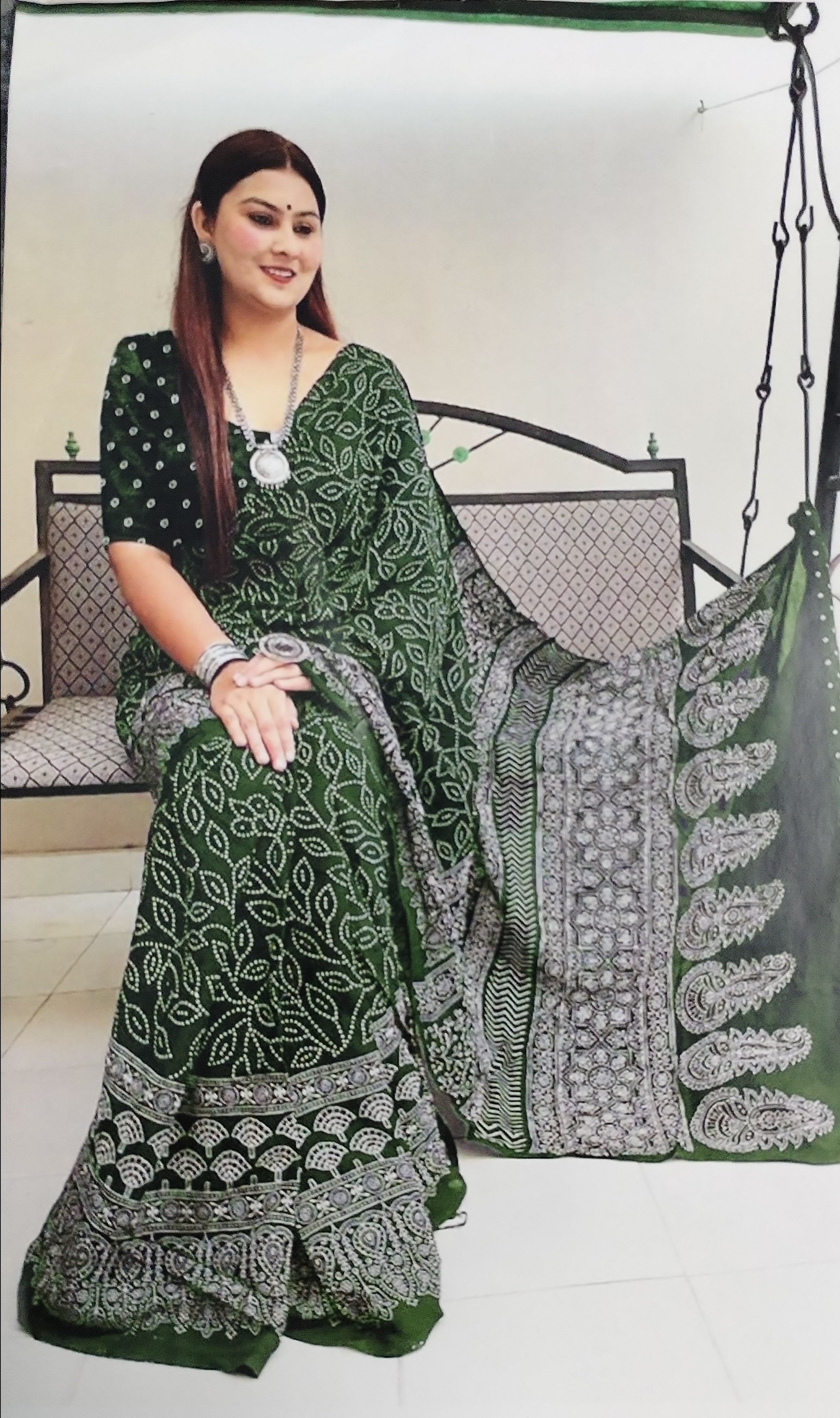 Mulmul cotton saree (120 count)