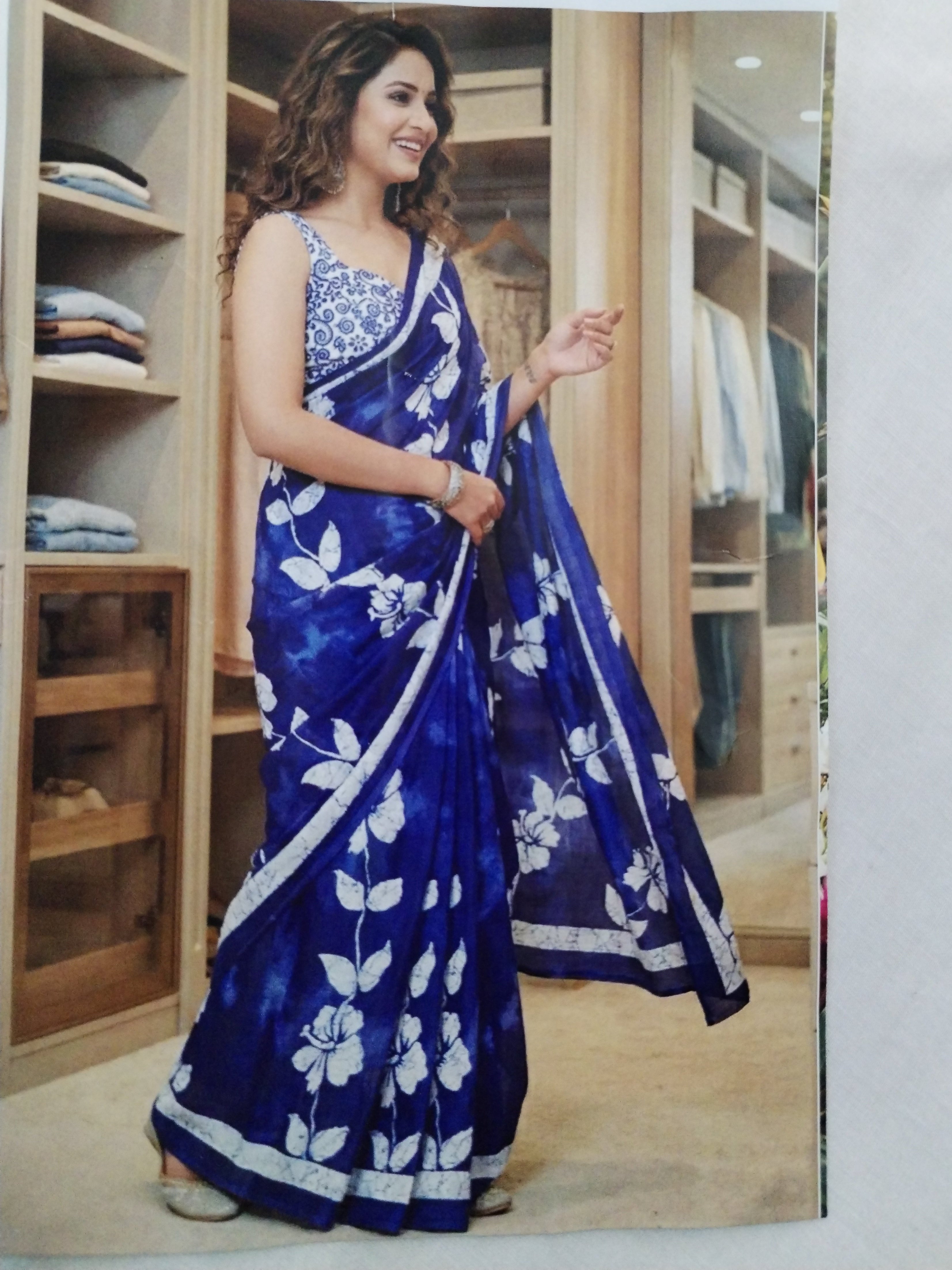 Mulmul Cotton 120 count Saree
