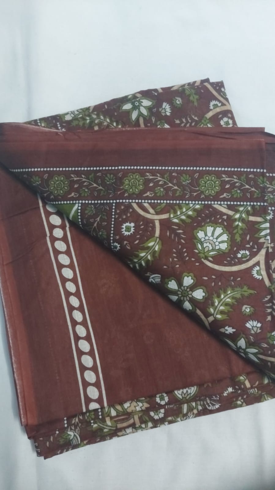 Mulmul cotton 120 count Saree
