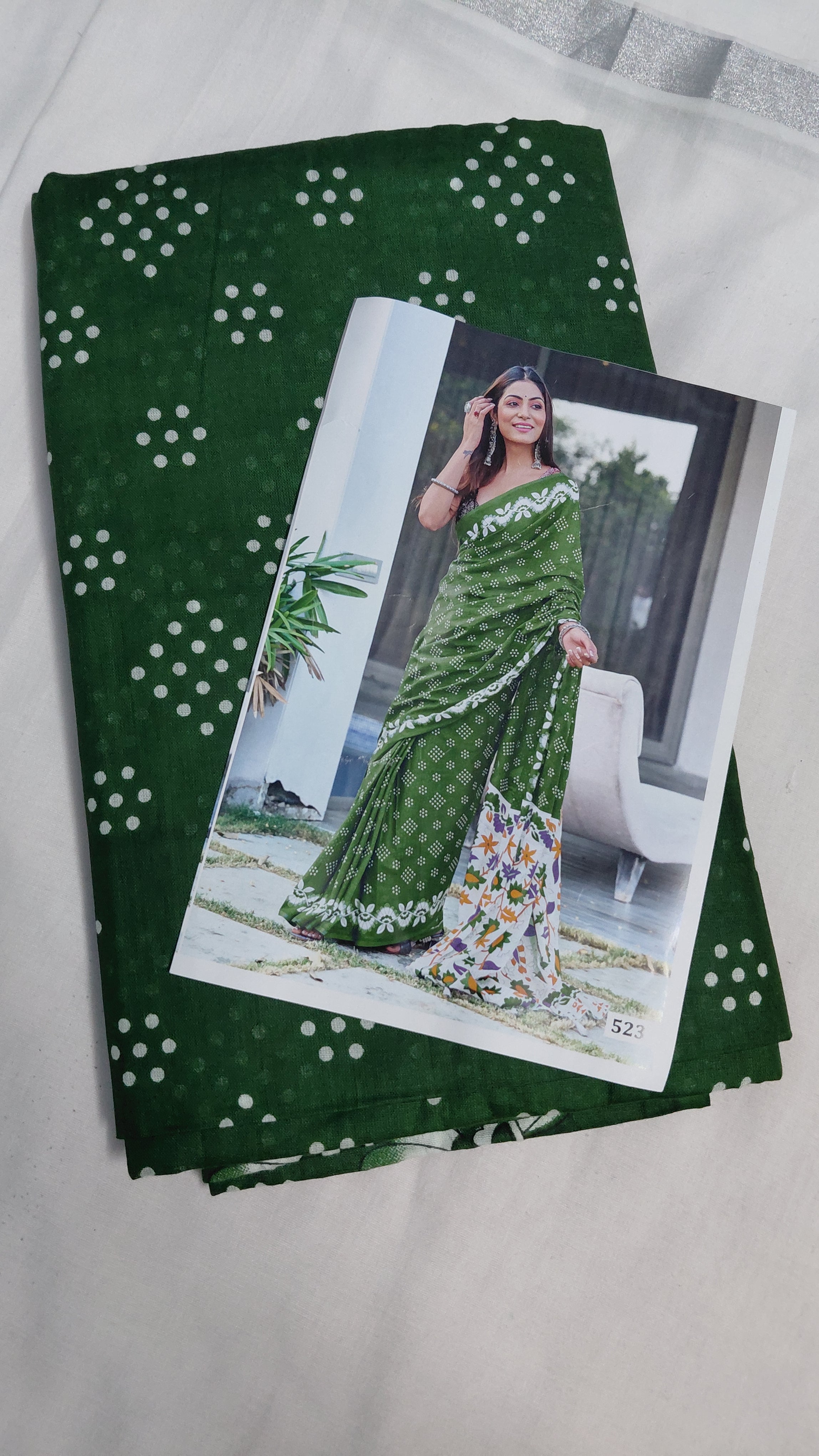 Mulmul Cotton 120 count Saree
