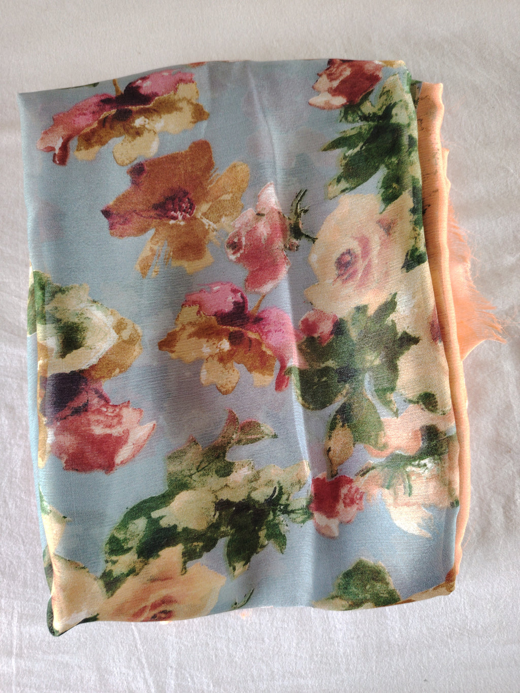 Satin Border Georget Saree