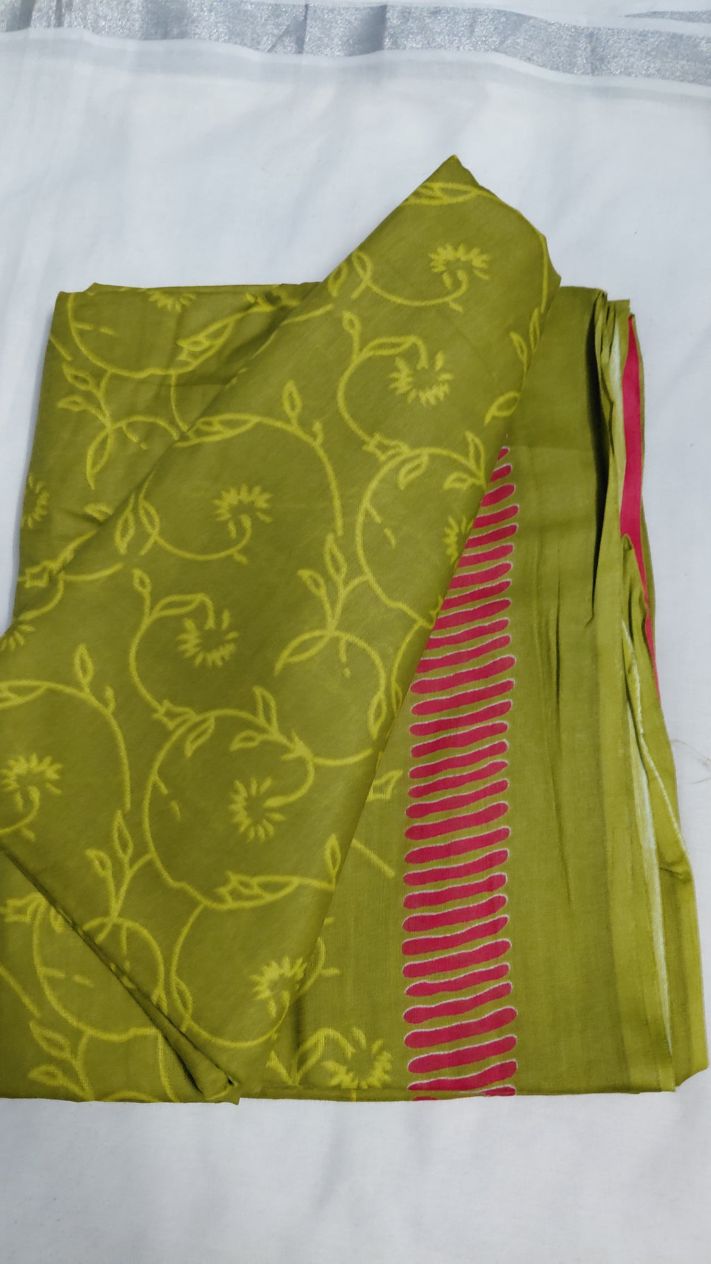 Mulmul cotton 120 count Saree