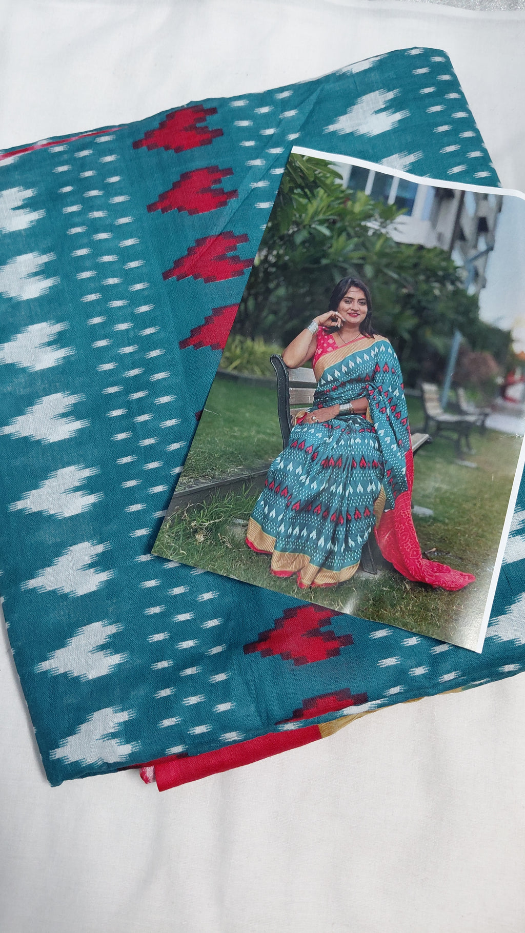 MulMul Cotton 120 count Saree