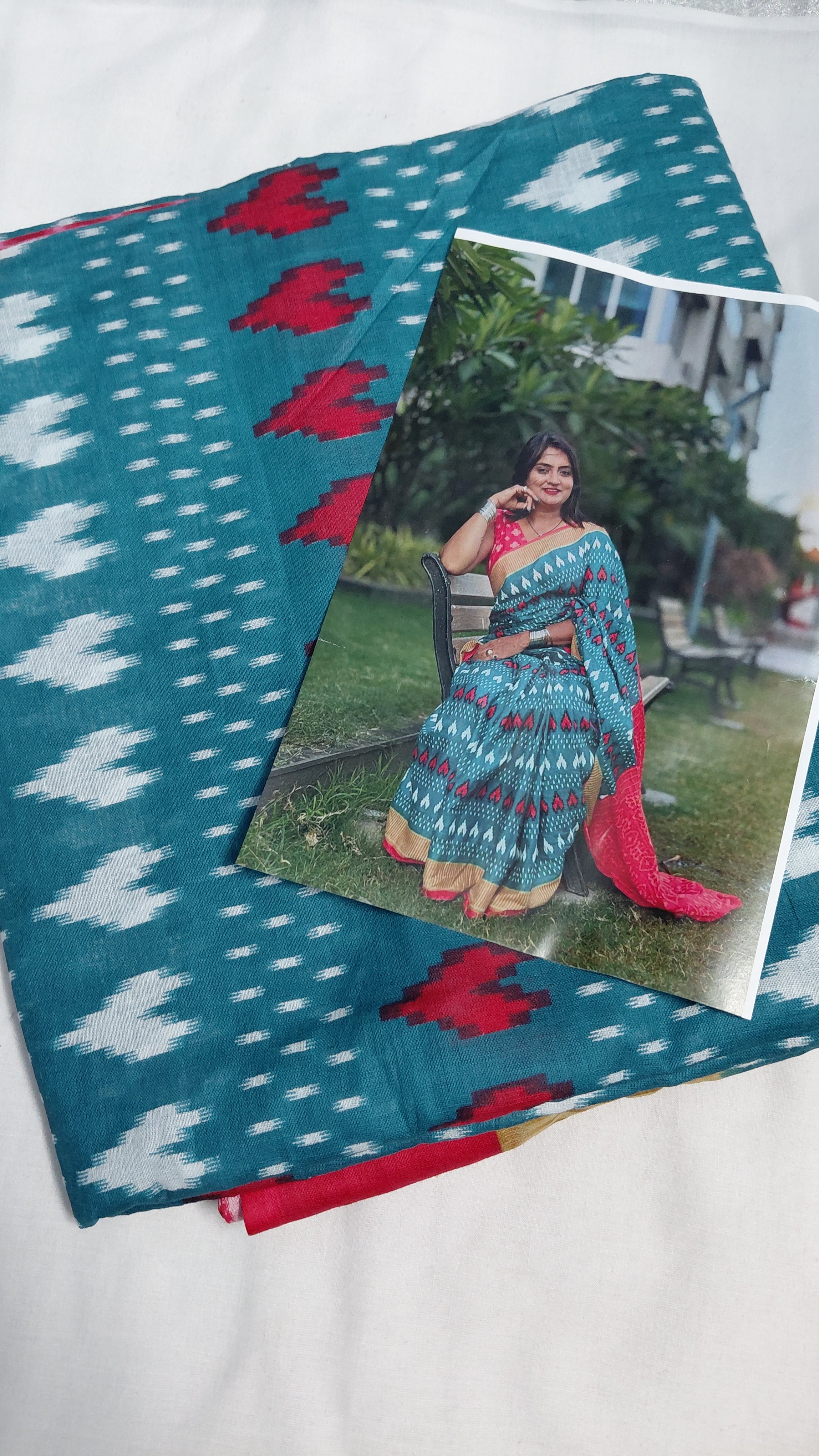 MulMul Cotton 120 count Saree
