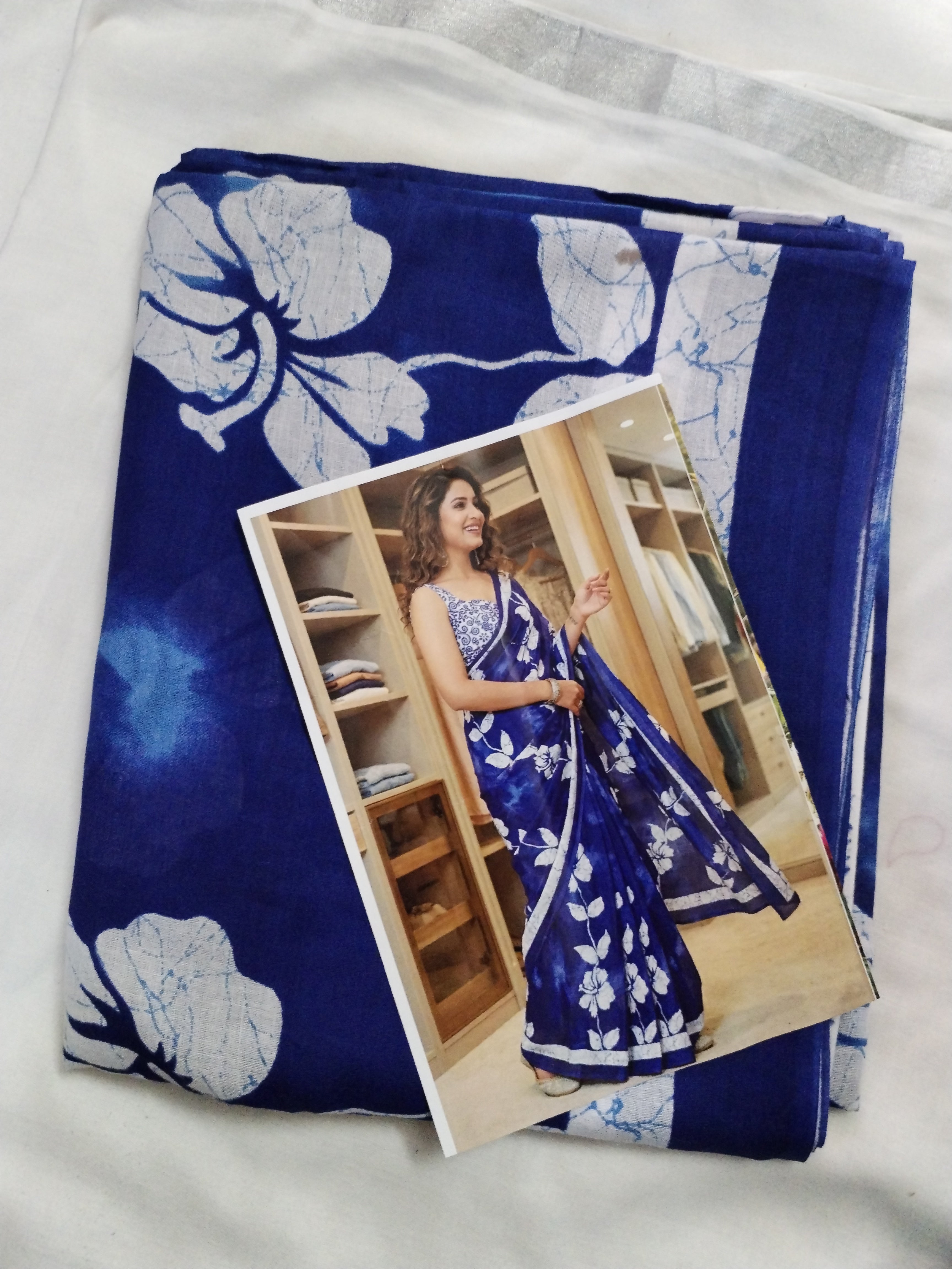 Mulmul Cotton 120 count Saree