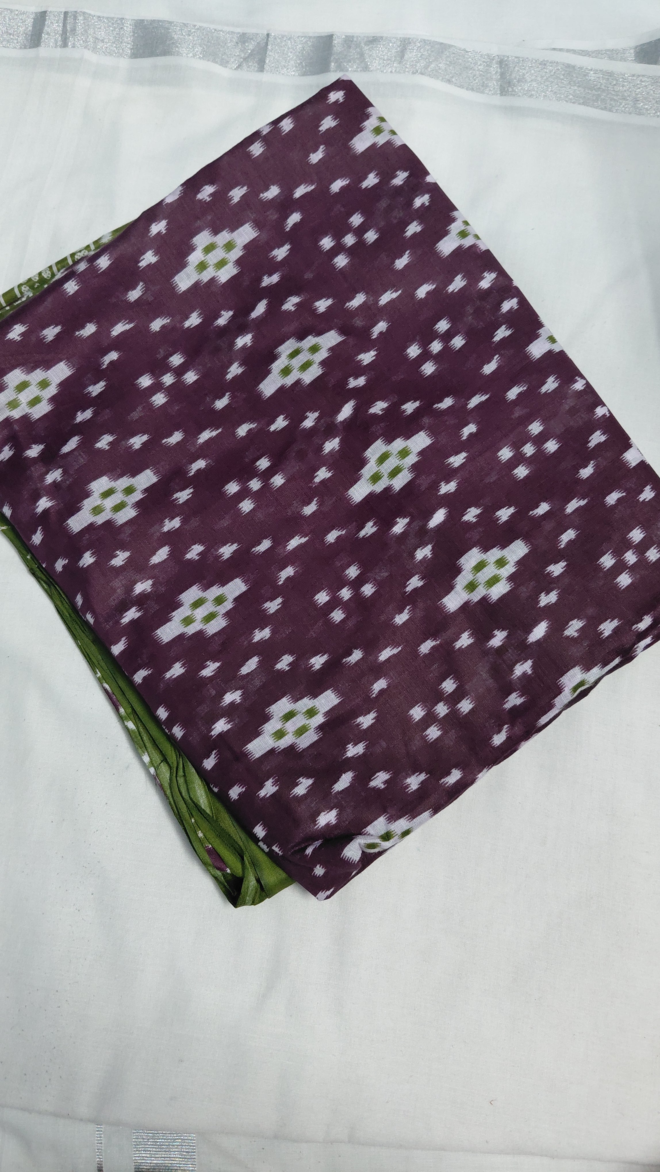 MulMul Cotton 120 count Saree