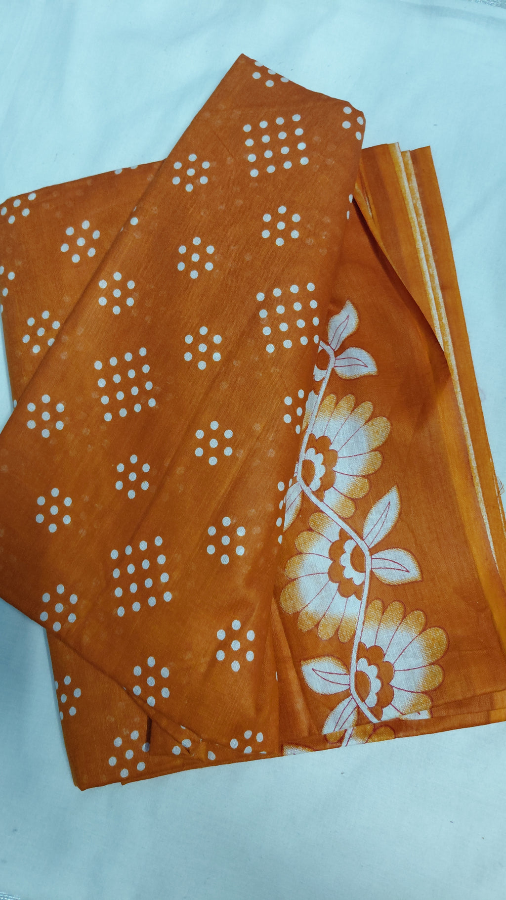 MulMul cotton 120 count Saree