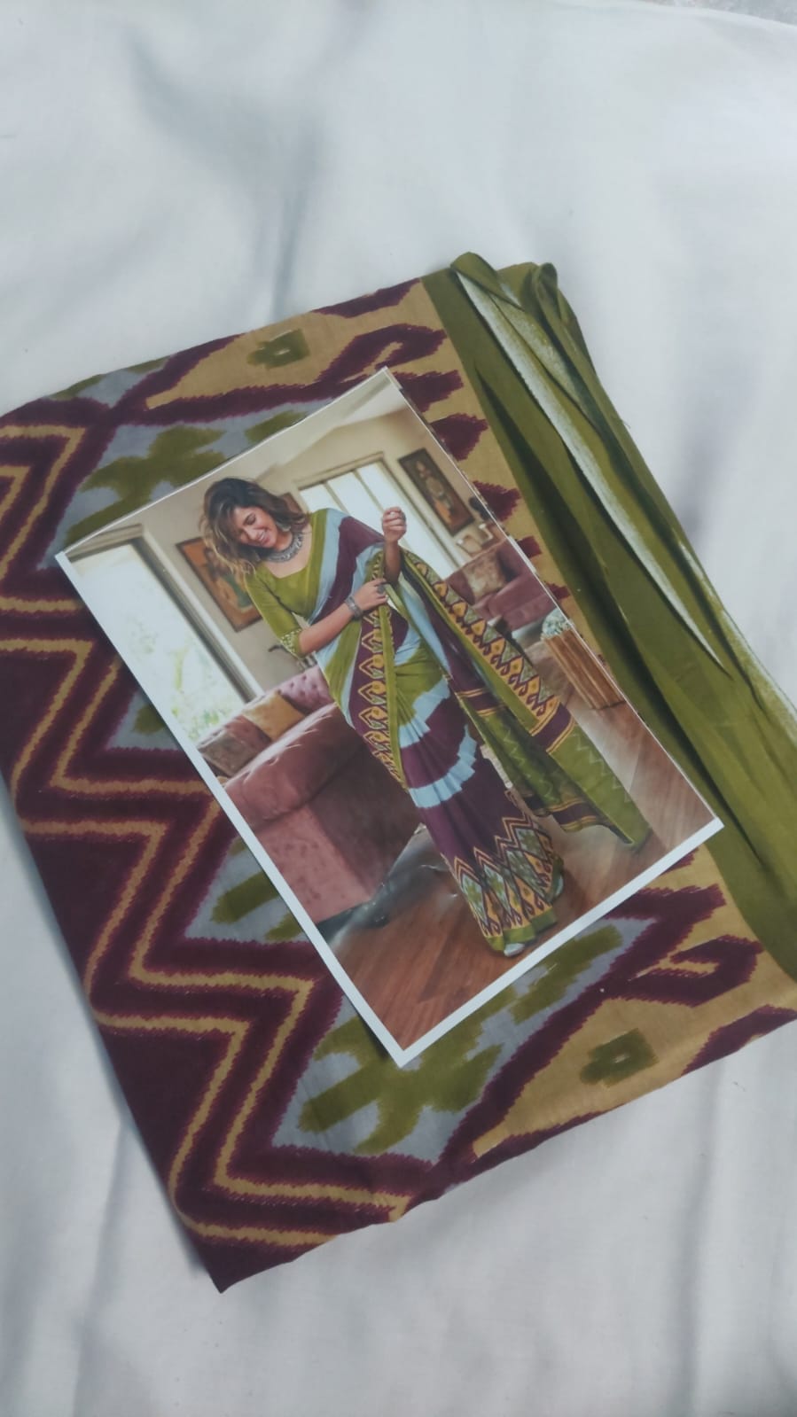 Mulmul cotton saree 120 count