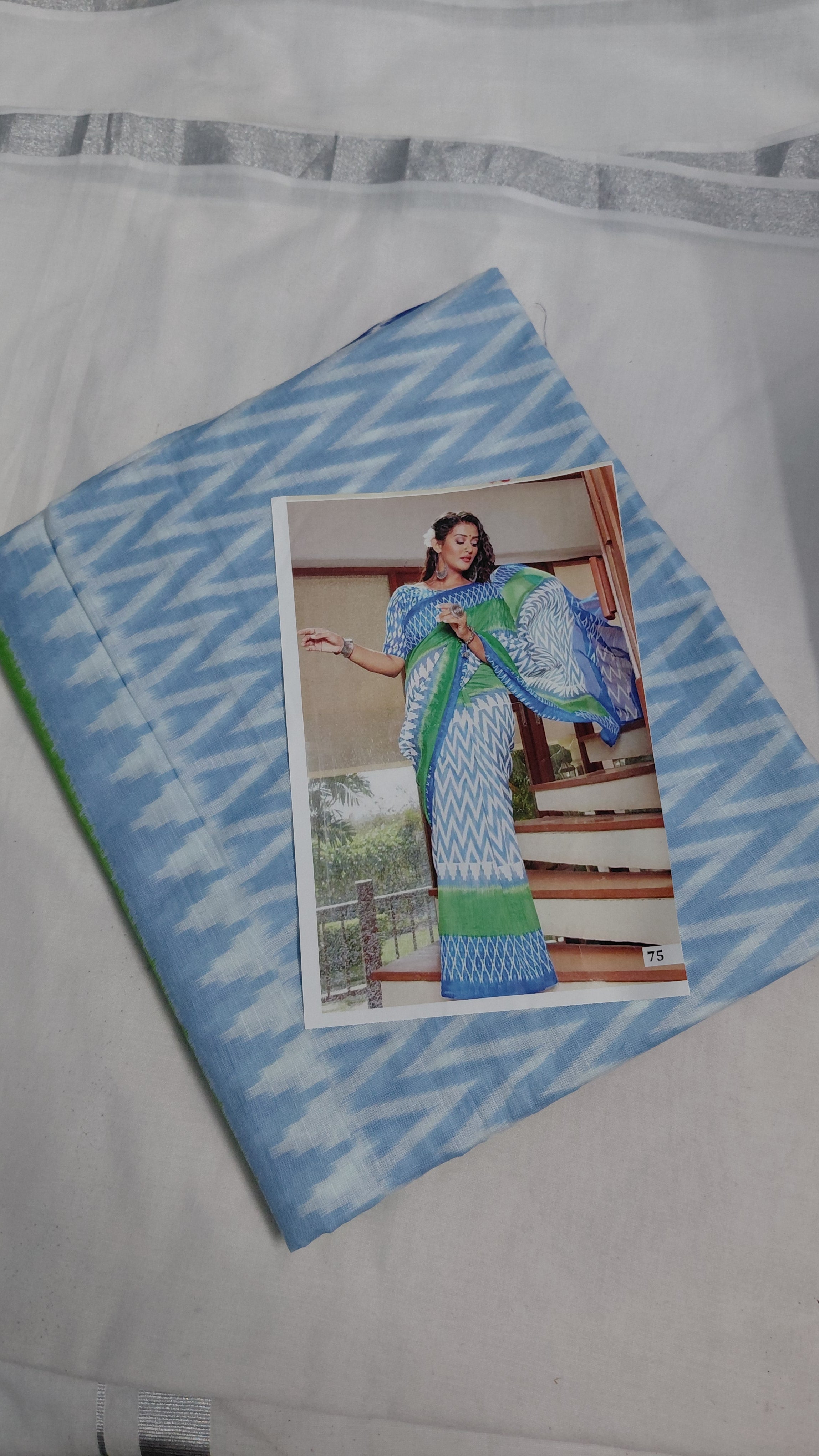 Mulmul cotton 120 count Saree