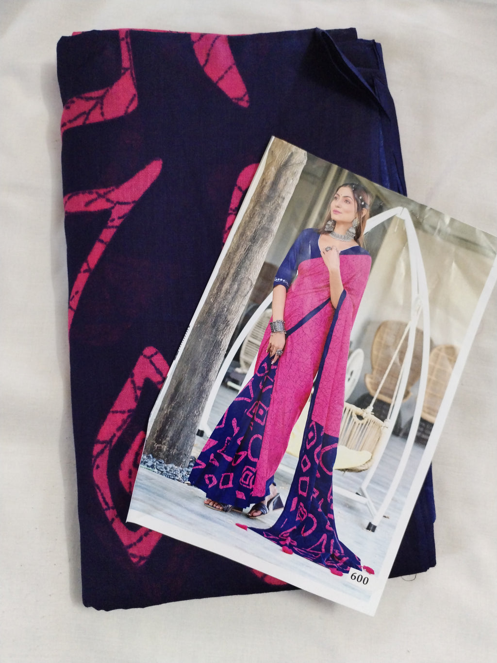Mulmul cotton 120 count Saree